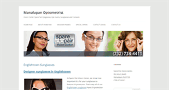 Desktop Screenshot of manalapan.monmouth-nj-optical.com