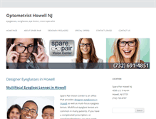 Tablet Screenshot of howell.monmouth-nj-optical.com